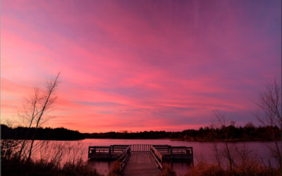 Lake Alvin Sunset